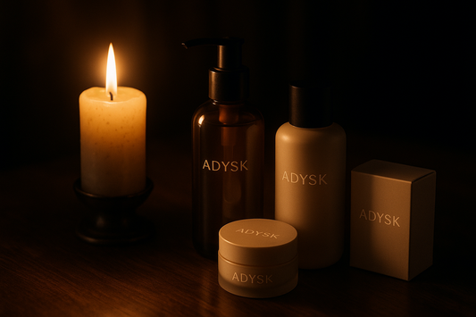 Rutina de noche con productos naturales ADYSK